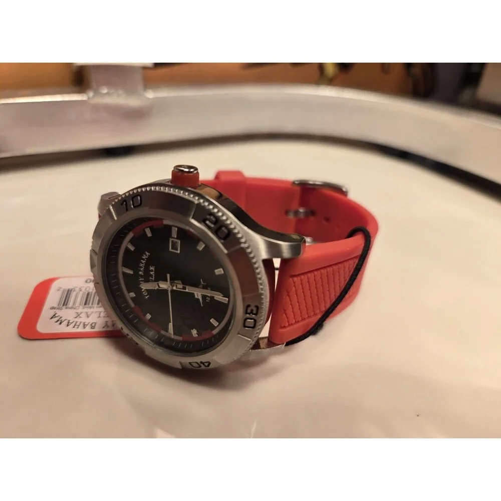 TOMMY BAHAMA RELAX TB RLX1187  DIVER WATCH 330. New With Box + Papers